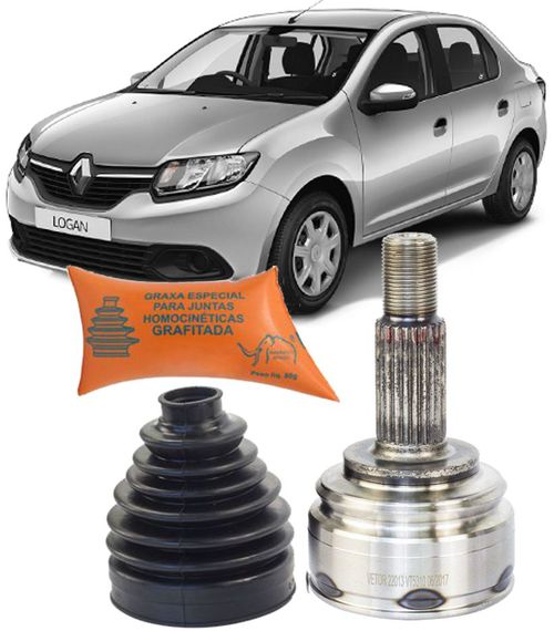 Junta Homocinetica Logan E Sandero 1.6 8v Flex De 2014 A 2019 - 23x29