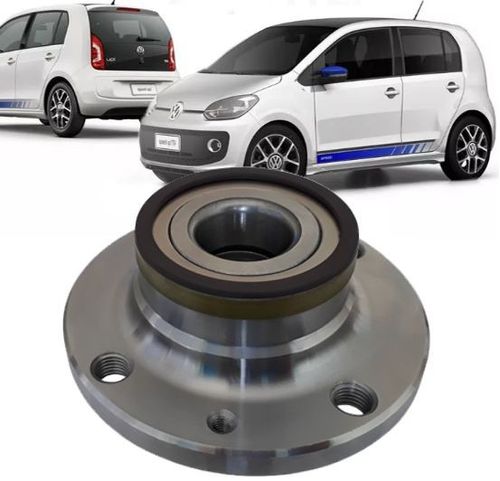 Cubo de Roda Traseiro Com Rolamento Volkswagem Up Apos 2014 Com Freio Abs