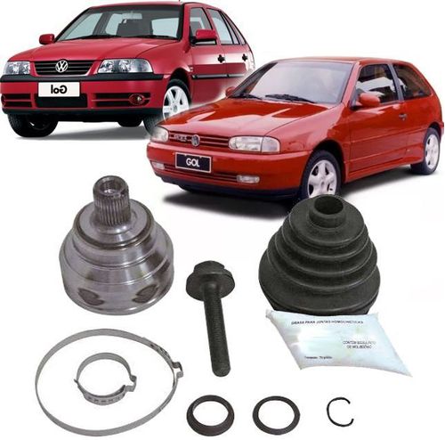 Junta Homocinetica Gol Gti e Parati 2.0 16v de 1995 a 2006 Sem ABS