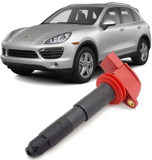 Bobina de Ignicao Cayenne 4.8 V8 Aspirada ou Turbo de 2007 à 2019 - Importada