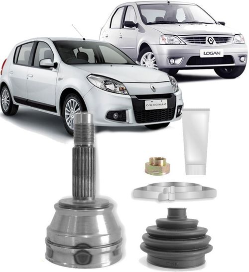Junta Homocinetica Logan Sandero Clio 1.0 16V Apos 2007  - 21X30