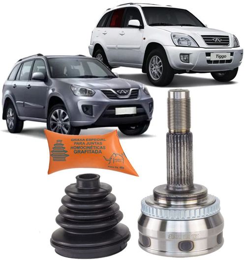 Junta Homocinetica Chery Tiggo 2.0 16V 2010 a 2015 Com ABS - 25x26 estrias