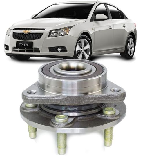 Cubo de Roda Dianteiro Com Rolamento Cruze 1.8 16v de 2011 à 2016