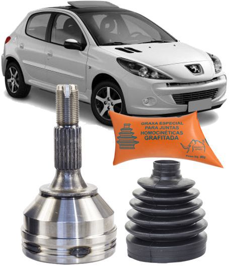 Junta Homocinetica Peugeot 207 1.4 8V Flex Passion e 208 1.5 Alllure