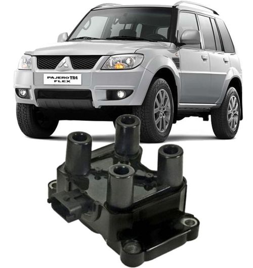 Bobina de Ignicao Pajero TR4 2.0 16V Flex Apos 2007