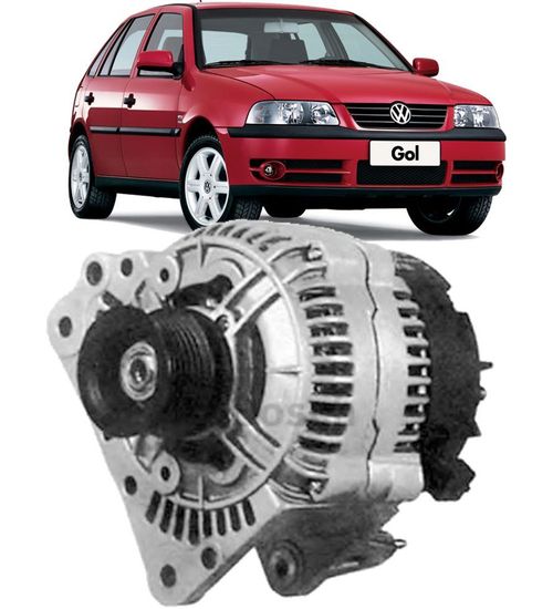 Alternador Polo Parati Gol 70 Amperes 0123310019 028903025h