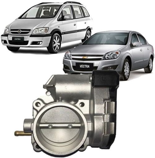 Corpo Borboleta Tbi Astra S10 Vectra Zafira 2.0 2.4 8v Flex de 2004 à 2012