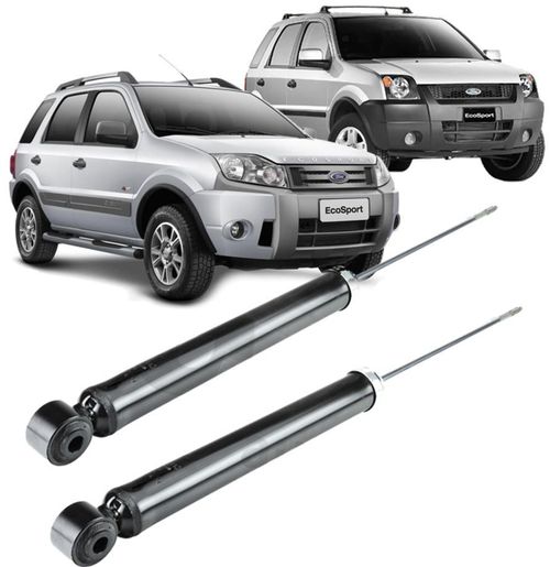 Par de Amortecedor Traseiro Ecosport 1.0 1.6 e 2.0 16v 4x2 e 4x4 de 2003 a 2012