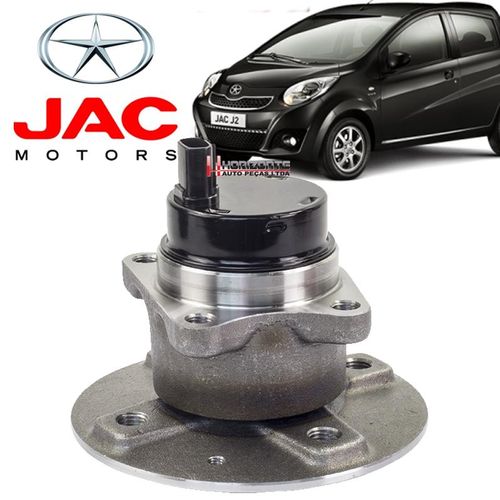 Cubo de Roda Traseira com Rolamento Jac Motors J2 Com ABS