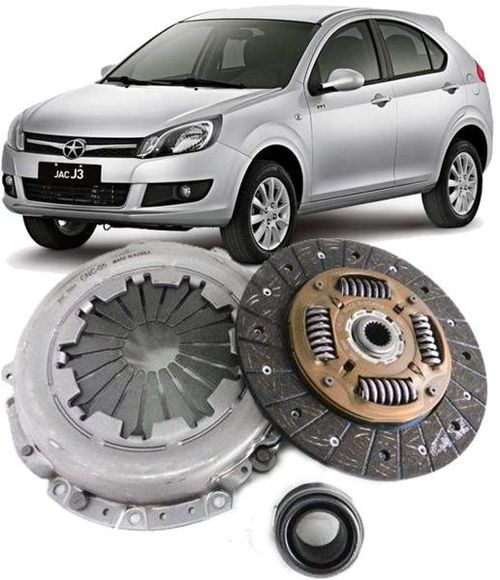 Kit De Embreagem Jac J3 1.4 16v e 1.5 16v / J5 1.5 16v de e 2011 à 2016