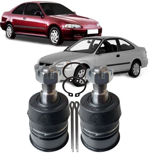 Par de Pivo Inferior Honda Civic 1.5 e 1.6 de 1992 À 2000