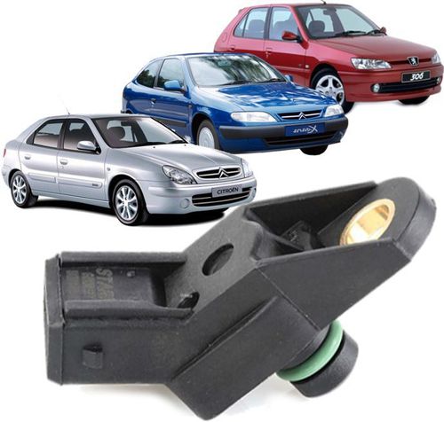 Sensor Map de Pressao Peugeot 206 306 406 Partner Xantia Xsara 1.6 1.8 2.0
