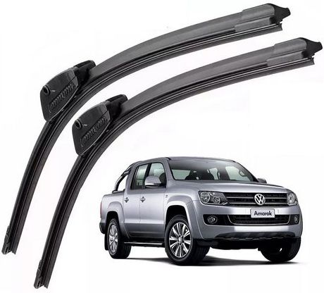 Kit de Palheta Slim Limpador Parabrisa Dianteiro Amarok de 2010 à 2019