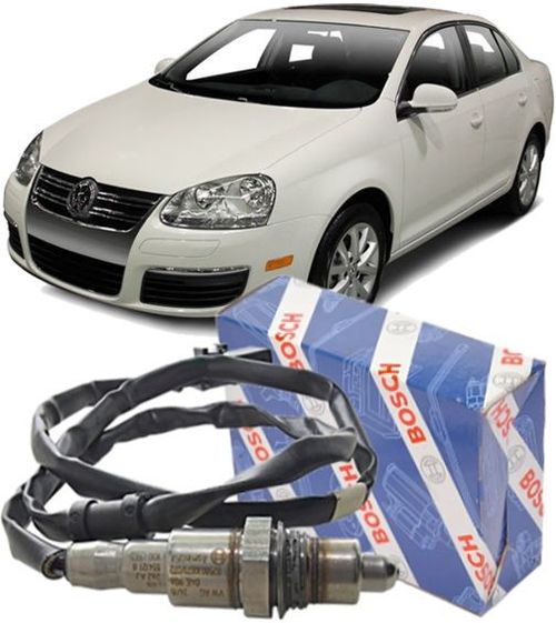 Sonda Lambda Audi 1.8 Turbo Jetta New Beetle Golf 1.8 Turbo com 4 Fios Bosch Pos Catalizador
