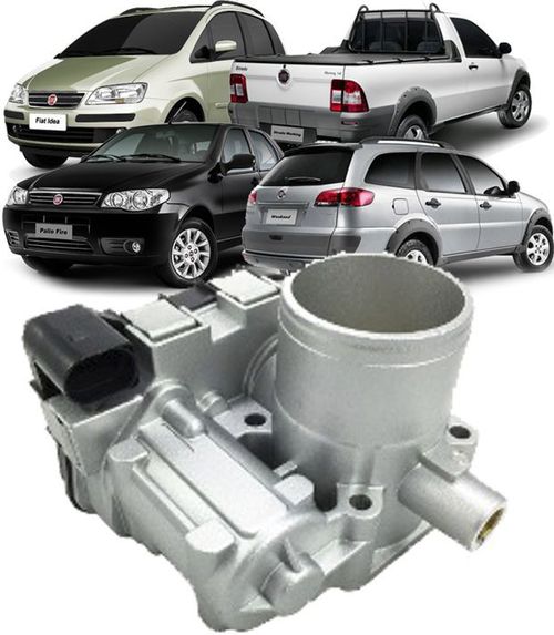 Corpo Borboleta Tbi Palio Siena 1.4 Flex 44smf8 - 73502387 Novo