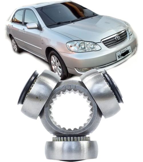 Trizeta Corolla 1.8 16V Manual e Automatico de 2003 A 2008 - 23X34mm