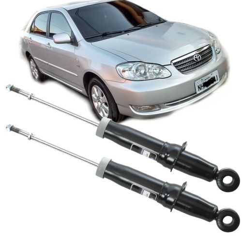 Par de Amortecedor Traseiro Corolla e Fielder de 2003 a 2008