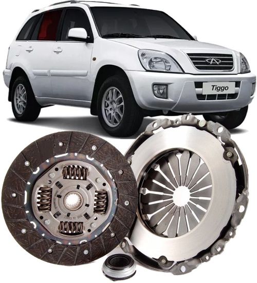 Kit de Embreagem Chery Tiggo 2.0 16v Manual 2009 e 2010 - Plato baixo