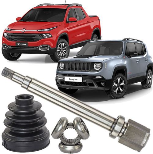 Tulipa Trizeta e Coifa Toro e Renegade 1.8 16v Automatico Ld Direito