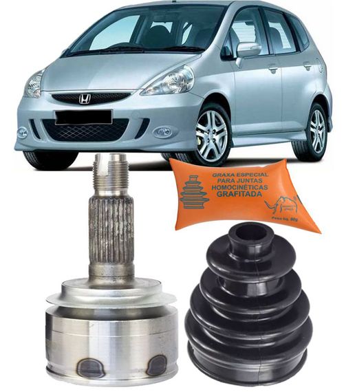 Junta Homocinetica Honda Fit 1.4 8v e 1.5 16v de 2003 À 2008