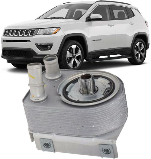Resfriador Trocador De Calor Motor Jeep Compass 2.0 16v Flex de 2017 À 2022