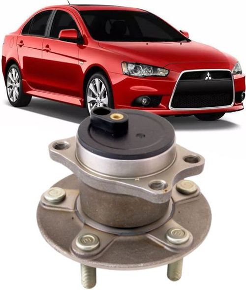 Cubo de Roda Traseiro Com Rolamento Lancer 2.0 16v 4x2 de 2011 À 2016