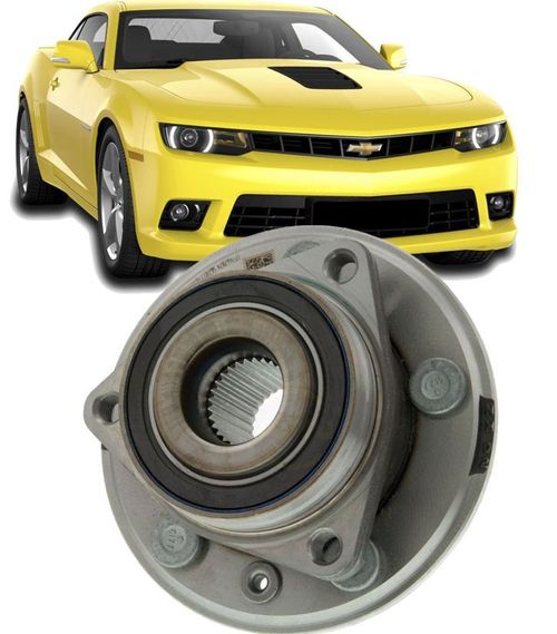 Cubo de Roda Traseiro Com Rolamento Camaro 6.2 V8 de 2011 à 2017