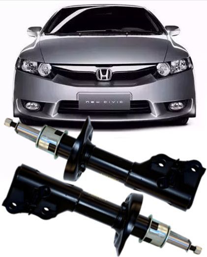 Par de Amortecedor Dianteiro New Civic 1.8 16v - 2006 a 2011
