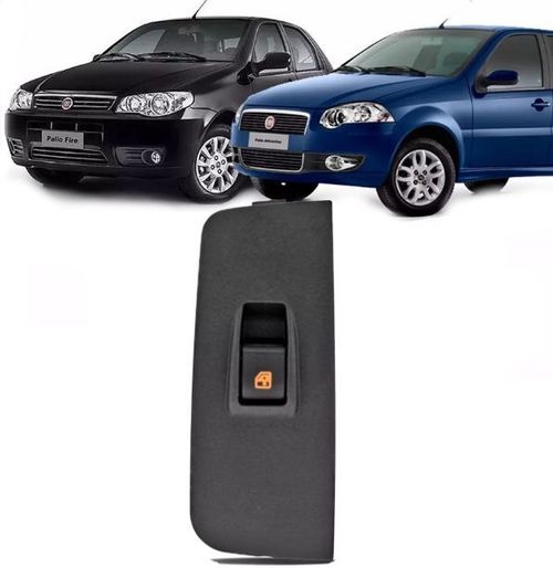 Botao Interruptor Vidro Eletrico Simples Palio Siena Strada Hlx Elx Apos 04