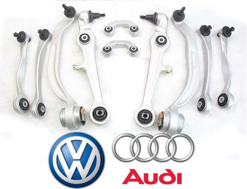 Kit de suspencao completo de Bracos Oscilantes de suspensao Passat Audi A4 e A6 Pivo - Cone de 20mm