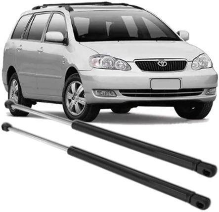 Par de Amortecedor da tampa traseira porta mala Toyota Fielder de 2004 À 2010
