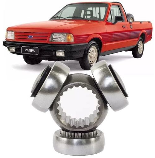 Trizeta Ford Corcel II Del Rey Belina Pampa Scala 4x2 4x4 de 1979 a 1997 - 30x30mm