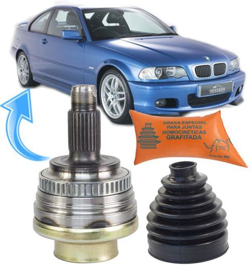 Junta Homocinetica Traseira Bmw 325 / 318 / 323 E 328 E36 Apos 1992 de 25X27