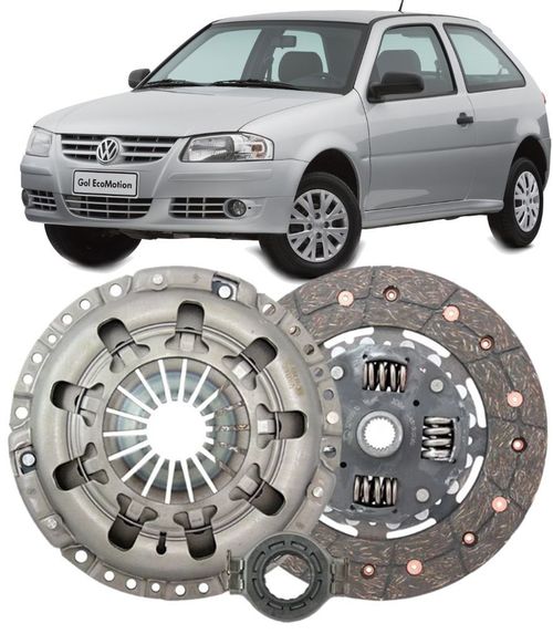 Kit De Embreagem Gol G2 G3 e G4 1.0 8V e 16V de 1997 A 2013