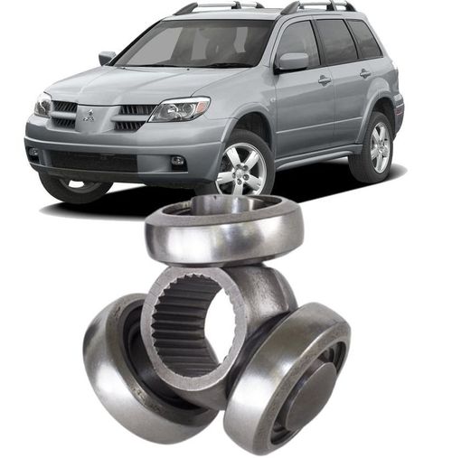 Trizeta Mitsubishi Airtrek 2.4 16V Automatica de 2003 A 2009 - 29x39mm