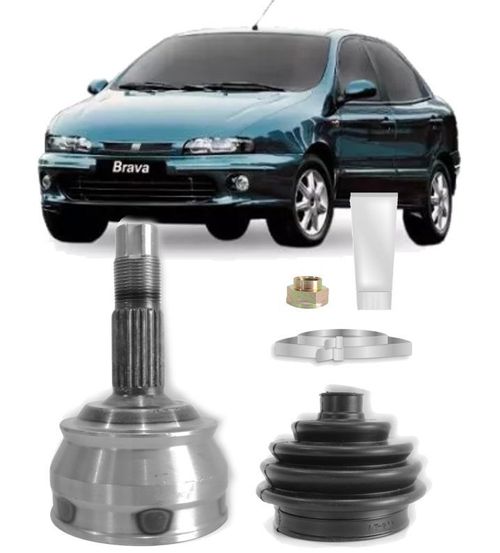Junta Homocinetica Brava Hgt 1.8 16V e Marea 1.8 16v de 1999 a 2007