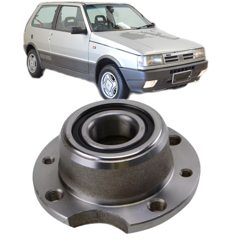 Cubo de Roda Com Rolamento Traseiro Uno Tipo Idea Fiat 147 - CompreSuaPeça