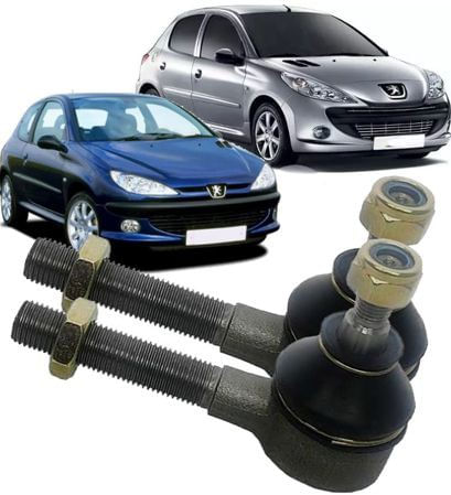 Par Terminal de Direcao Peugeot 106 206 207 307 Hoggar