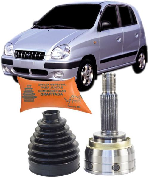 Junta Homocinetica Hyundai Atos Prime 1.0 12V apos 1997 Com ou sem Freio ABS