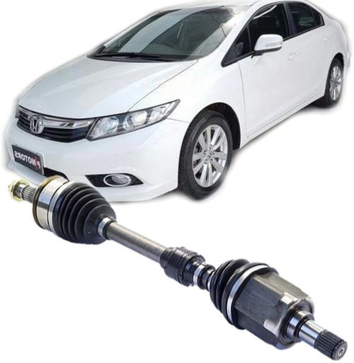 Semi Eixo Homocinetico New Civic 2.0 16v Automatico de 2012 à 2017 - Ld Esquerdo