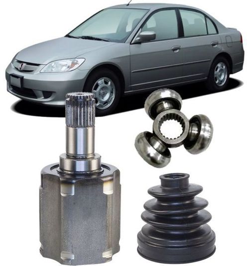 Kit Tulipa Trizeta Coifa Civic 1.7 De 2001 A 2006 Automatico Lado Direito
