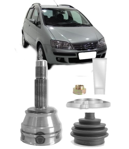 Junta Homocinetica Fiat Idea 1.4 8v Mpi Fire Flex de 2005 a 2010 - 21x22