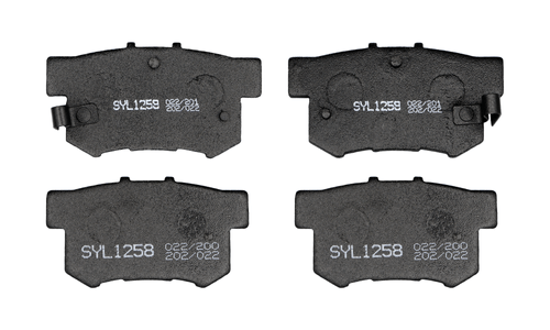 PASTILHA FREIO / CIVIC 01-  1.4/1.6/1.7, 06- NEW / SYL 1258