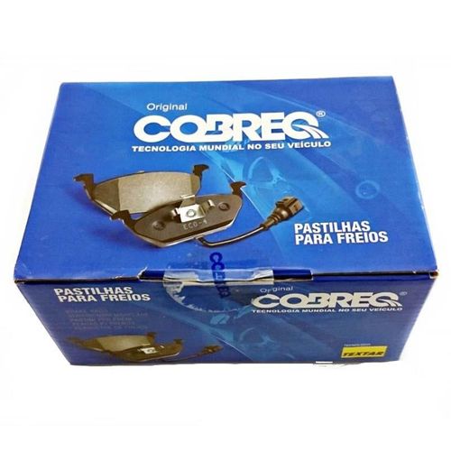 PASTILHA FREIO (DIANT) SIST BENDIX / TWINGO 93-  1.1/1.2 / COBREQ N440