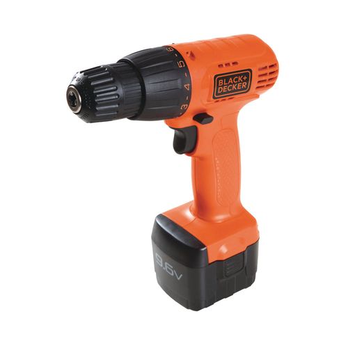 Parafusadeira Furadeira Mandril de 3/8 (3/8 (10mm) 9,6 Volts - CD961-BR - Black & Decker