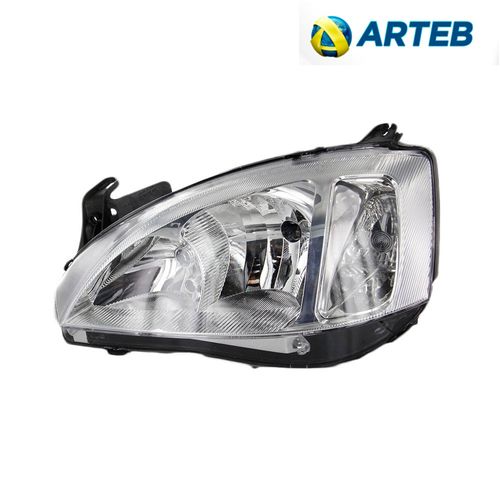 Farol Principal Com Pisca Liso: Montana 2008 Até 2011 - Novo Corsa 2008 Até 2013