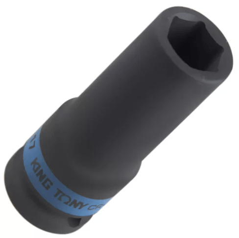 Soquete De Impacto Extra Longo Encaixe 1/2 - 17Mm - 443517M - King Tony