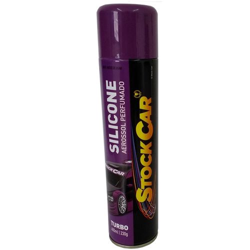 Silicone Aerosol Perfumado Turbo 400ml - Stock Car