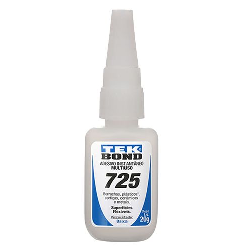 Adesivo Instantâneo Diversos Universal 1980 a 2021 - 831138 - 725 20g