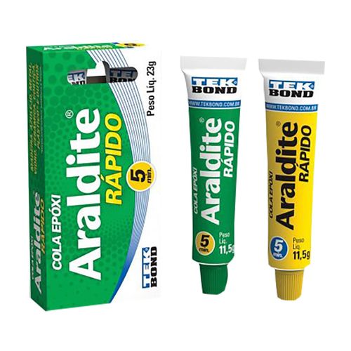 Araldite Rápido Diversos 23g 1980 a 2021 - 831158 - 61318
